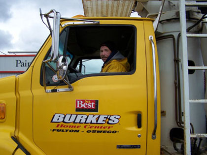 Burke's delivery truck